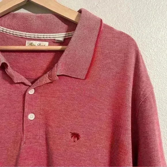 Palm Beach Red Polo Classic Fit 2XL - Picture 5 of 5